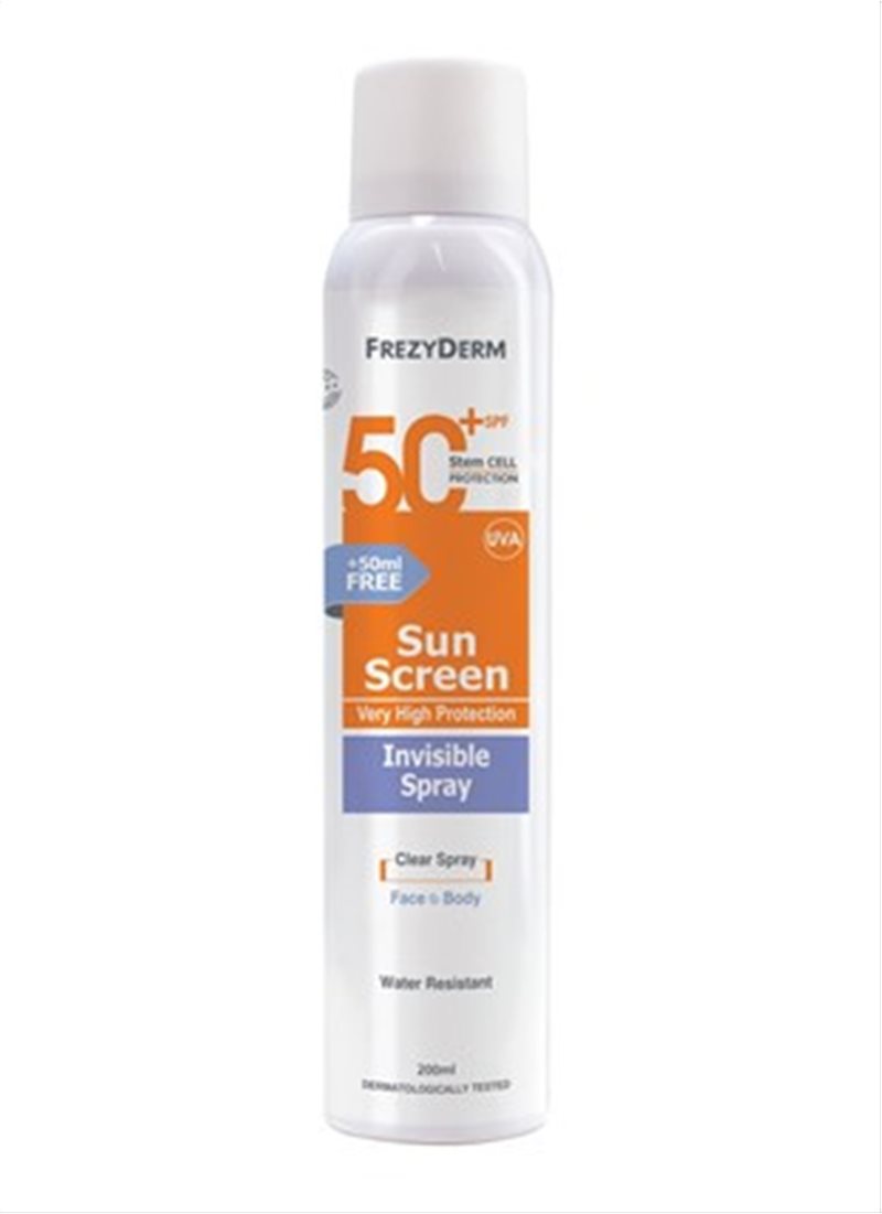 SUN SCREEN INVISIBLE SPRAY SPF 50+ 